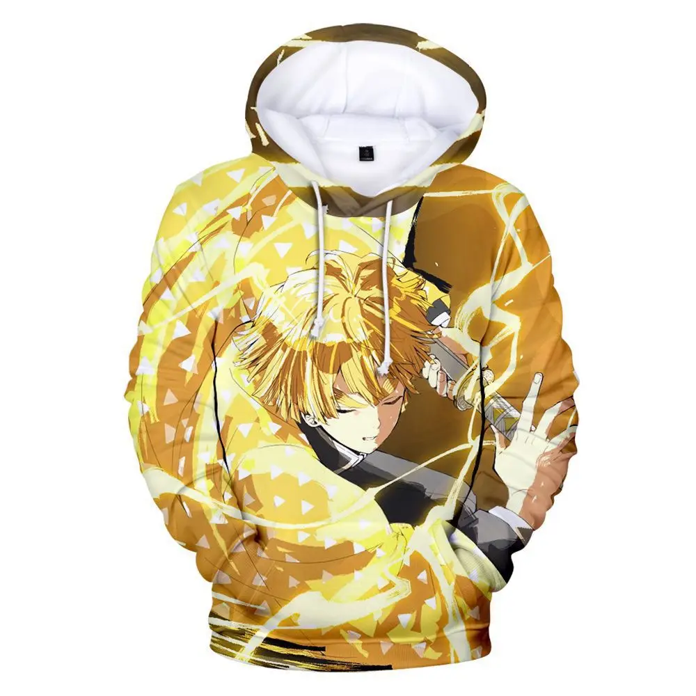 

Demon Slayer Men's Hoodie Tops Women Long Sleeve Hoodies Fashion Sweatshirt Sportswear Harajuku Print 3D Hoody Oversize Clothes