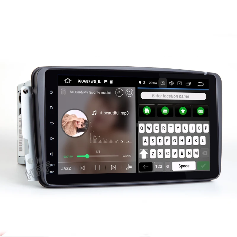 8 &quotIPS DSP Android 10 4G RAM автомобильный DVD-плеер для Benz W209 W203 W168 W463 W163 M ML Viano W639 Vito Vaneo E-W210 GPS