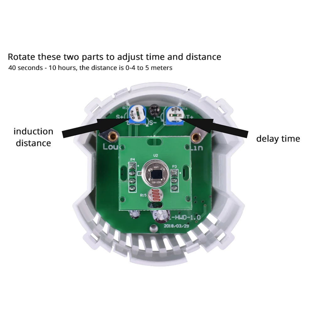 Coswall прозрачная белая панель из закаленного стекла датчик движения