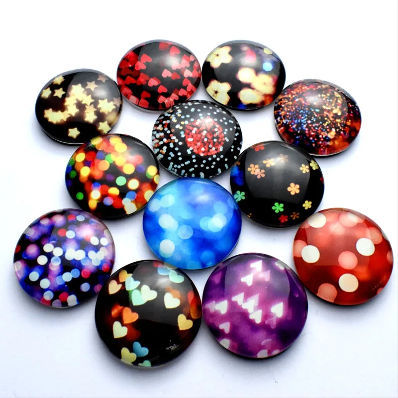 12 шт светящиеся наклейки на холодильник 30 мм хрустальный стеклянный для