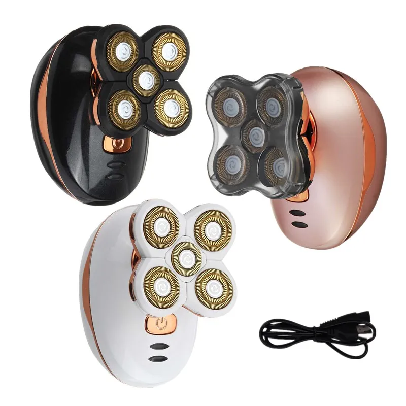 Женские электрические бритвы для волос на теле удаления 5D головок Бритва мужчин
