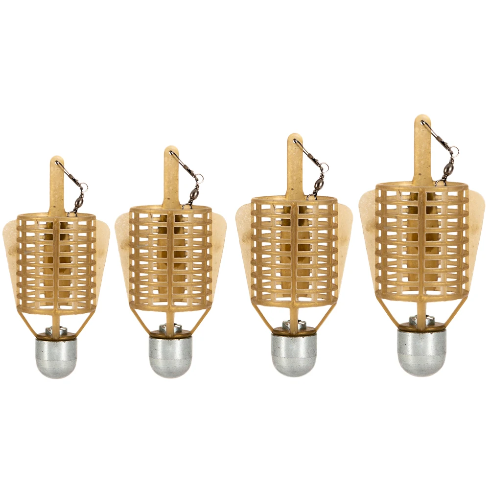 Клетка для кормления карпов 20 г/30 г/40 г/50 г с грузом для запутывания приманок и аксессуарами.