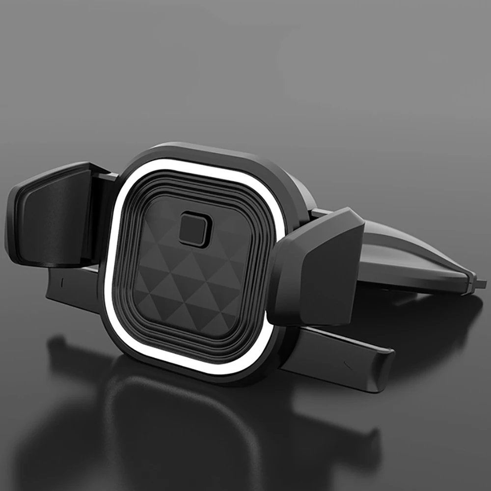 Автомобильный держатель для телефона с CD-слотом вращение на 360 градусов слот