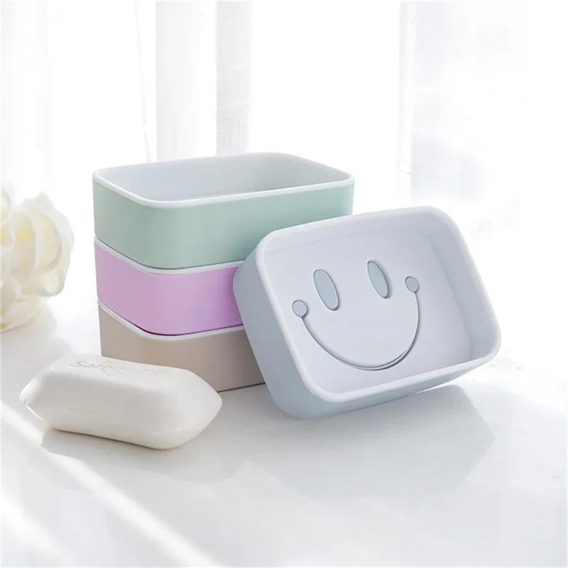 Контейнер для мыла TTLIFE Smiley креативный держатель в ванную комнату поднос хранения