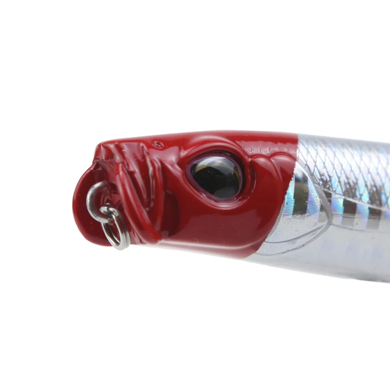 Topwater Popper Fishing Lure 105mm 16g Artificial Hard Bait Spinner Tackle Wobblers Premium |