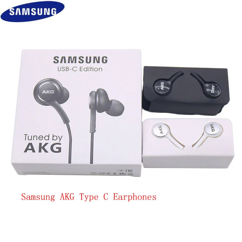 Оригинальные цифровые Hi Fi наушники Samsung AKG DAC USB TYPE C с микрофоном/пультом