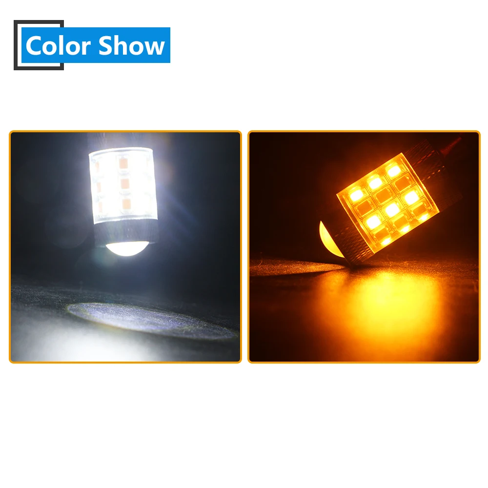 2 шт. 3157 12 В постоянного тока 2835 42 SMD S25 1157 BAY15D светодиодная лампа автомобильная
