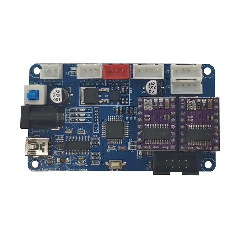 Фото 2-axis 1 GRBL плата управления + Автономный контрольный Лер DIY лазерная гравировальная 2-axis 1 GRBL плата управления + Автономный контрольный Лер DIY лазерная гравировальная