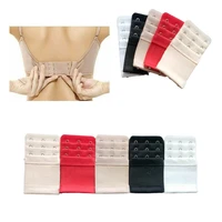 women 3 hook bra extender elastic stretchy bra extension belt buckle intimates strap hook clip expander clothing accessories