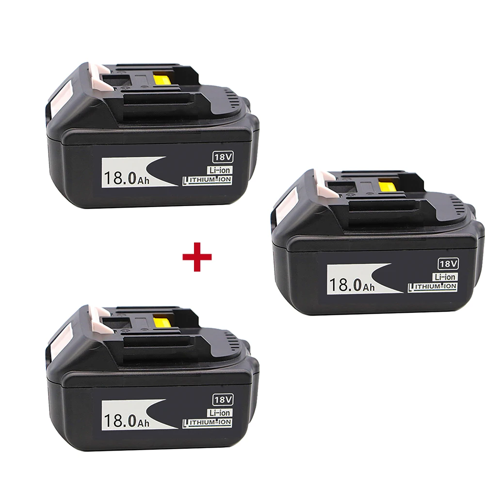 Сменная батарея BL1860B 18 в 18000 мАч для беспроводной дрели Makita BL1850B BL1860 BL1840 BL1815 с