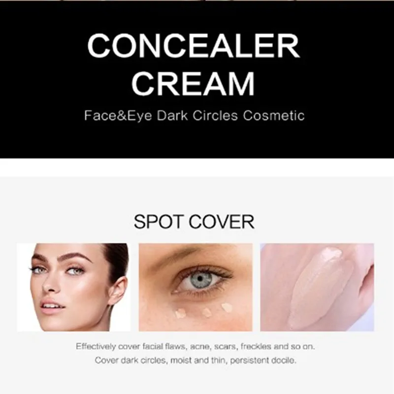 Face palette Concealer Powder Lips Eye Moisturizing Contouring Cosmetics Contour Lip Base Cream 3 Colors | Красота и здоровье