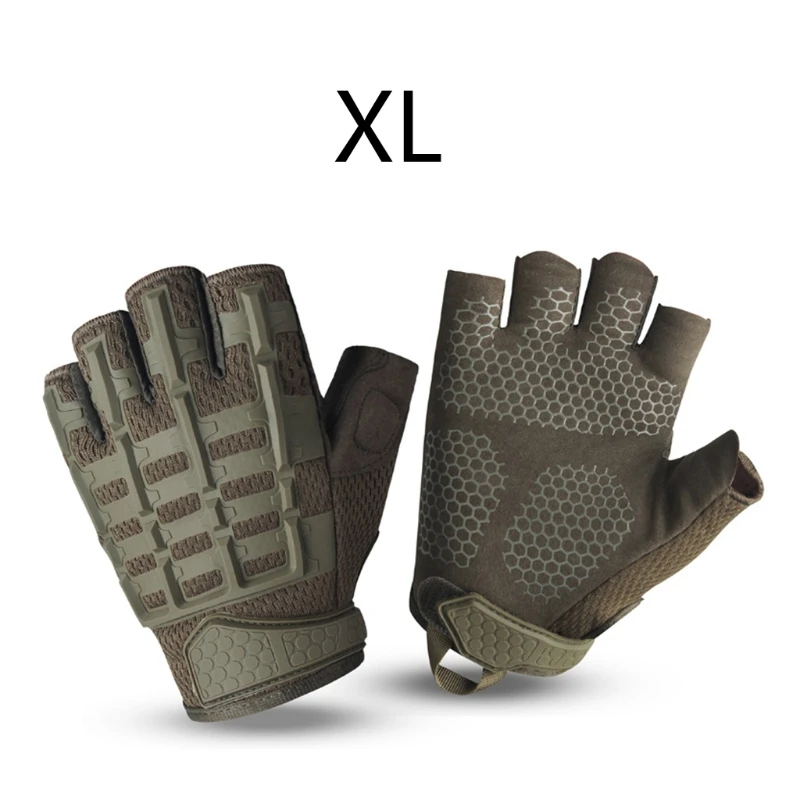 

Outdoor Sports Gloves Half Finger Long Camo Glove Army Military Anti-skip Gear Airsoft Biking Shooting Paintbal Dropship