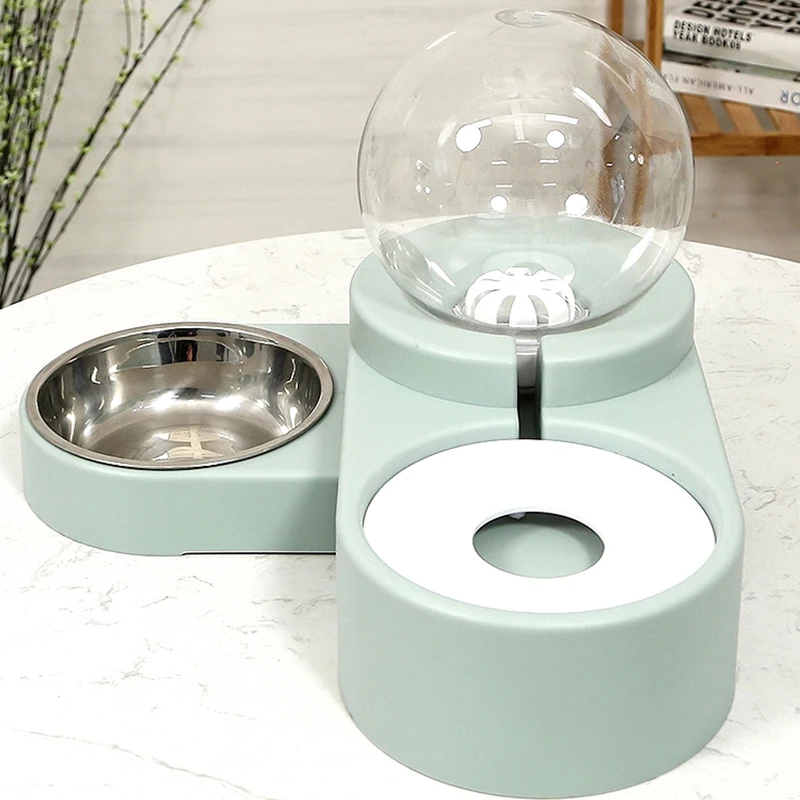 Hoopet кормушка для кошек и собак автоматический фонтан с пузырьками большая