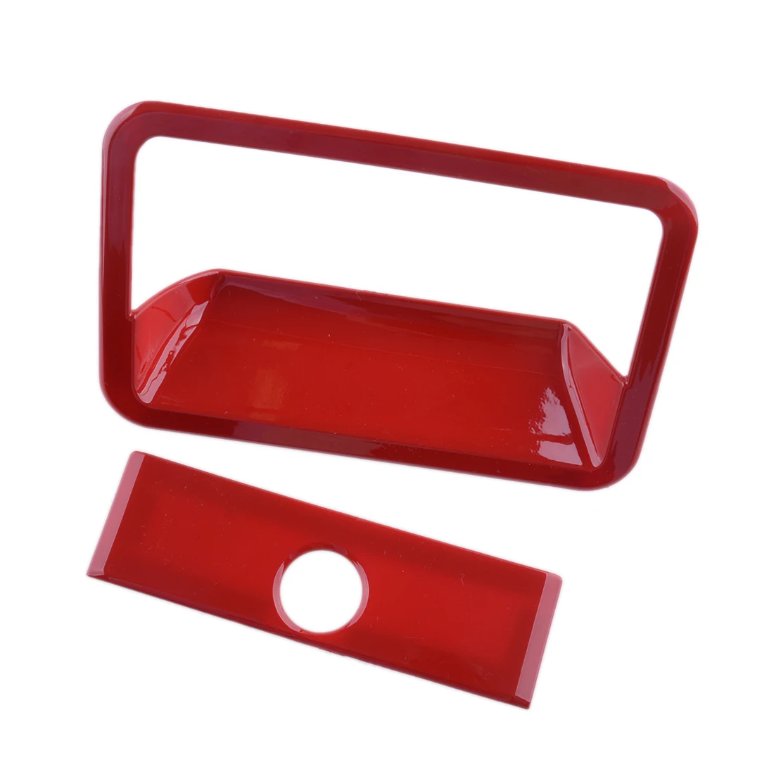 

2 шт./компл., карман для хранения со стороны пассажира, красный, подходит для Ford F150 2015 2016 2017, аксессуары