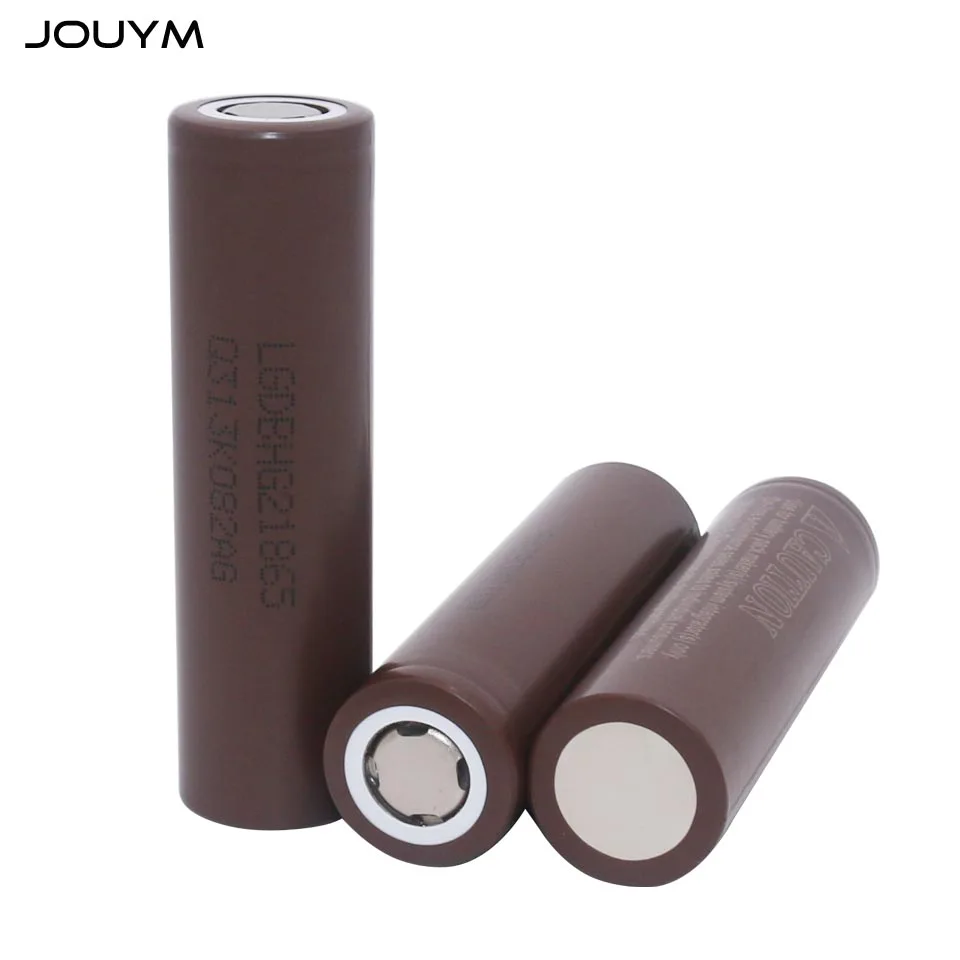 JOUYM HG2 аккумулятор 18650 3000mAh 30A ebike Cells|Перезаряжаемые батареи| |