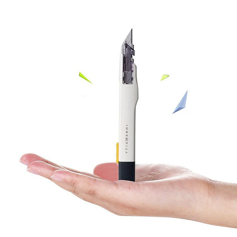 Новый точный Универсальный нож с лезвием 9 мм резак для бумаги резка кожи