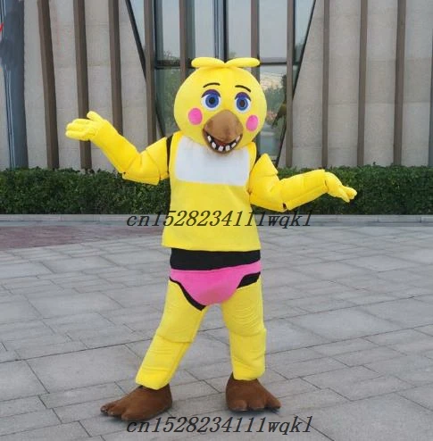 Костюм животного пять ночей курица косплей костюм талисман для взрослых