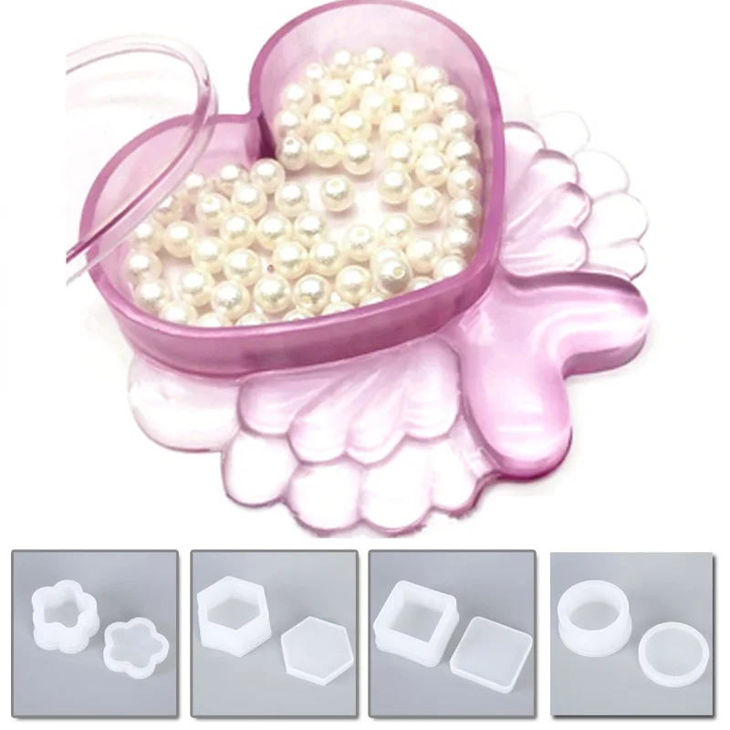 Прозрачная силиконовая форма подвеска ожерелье формы для изготовления