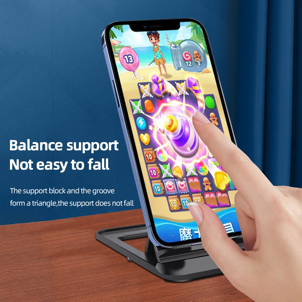 Складной регулируемый штатив для смартфонов iPhone Samsung Xiaomi | Мобильные телефоны и
