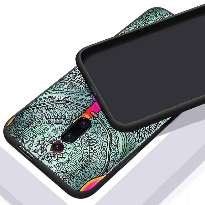 

Graffiti Girl Colorful For Xiaomi Redmi S2 Y2 9 9 Prime 9C 9A 9T 9AT K30 K30S K30i K40 Note 9 Pro (5G) Black TPU Phone Case