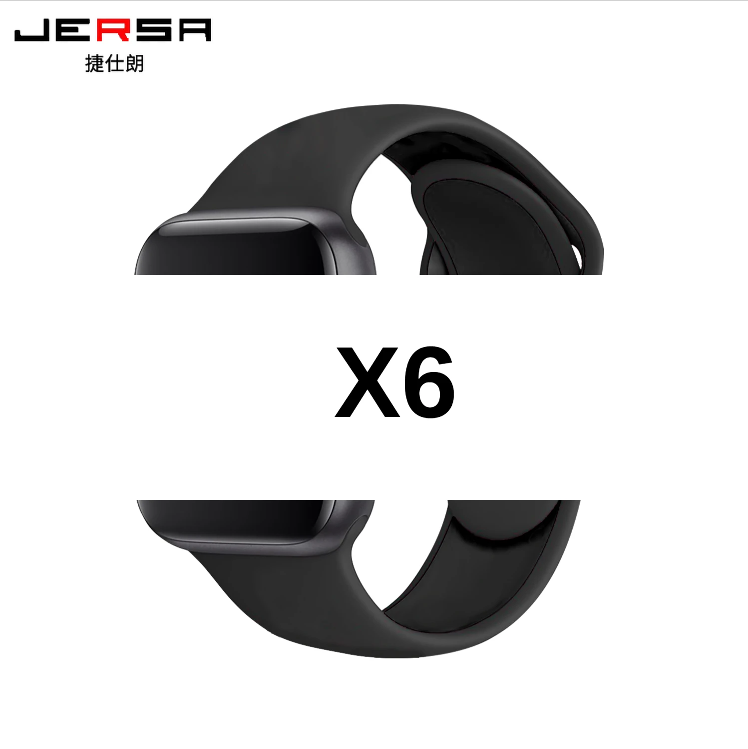 X6 full touch screen smartwatch Bluetooth call life waterproof heart rate blood pressure monitoring for Android Apple Passometer