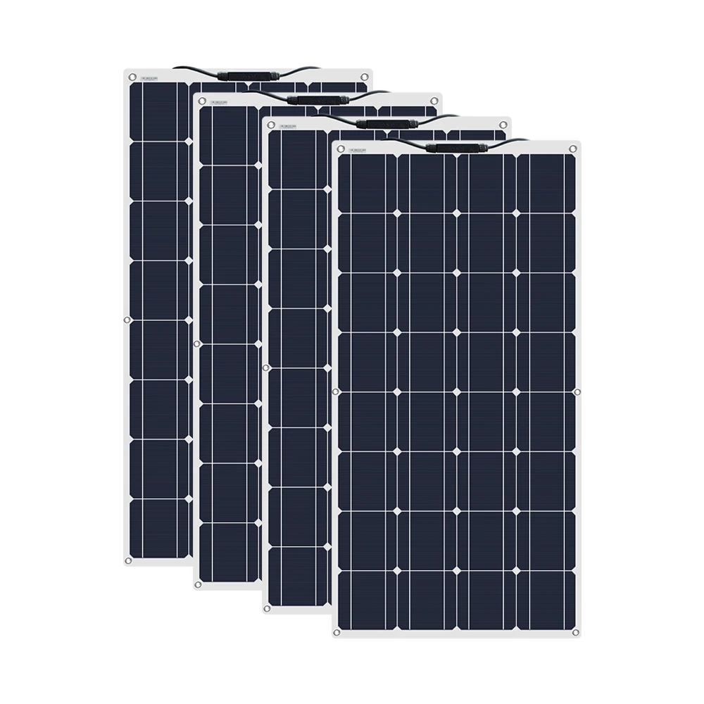 Boguang 24 volt solar panel 24V 400w Гибкая солнечная панель Моно с 20A контроллером Фотоэлектрический кабель Солнечный модуль комплект Караван лодок RV зарядка