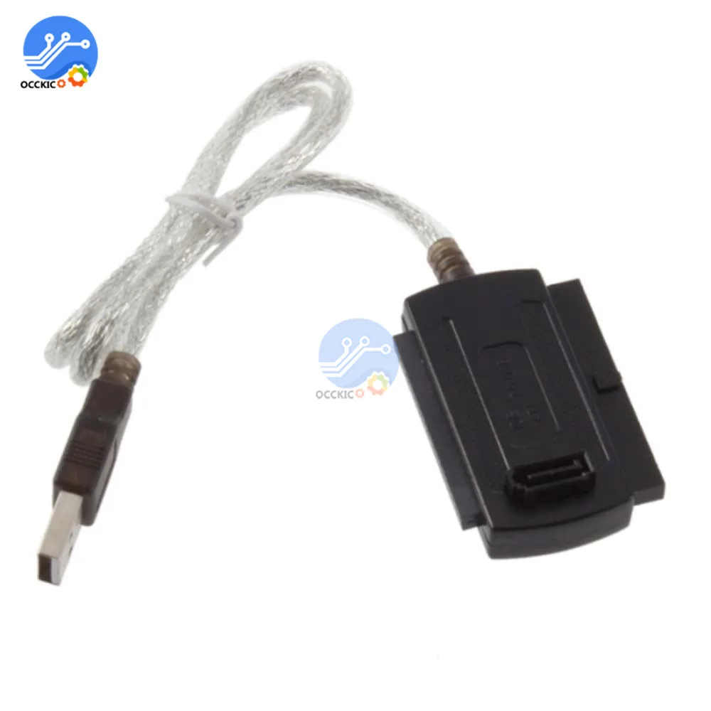 USB 2,0 к IDE адаптер SATA конвертер кабель для 2,5 3,5 жесткого диска HDD конвертер Кабельный разъем