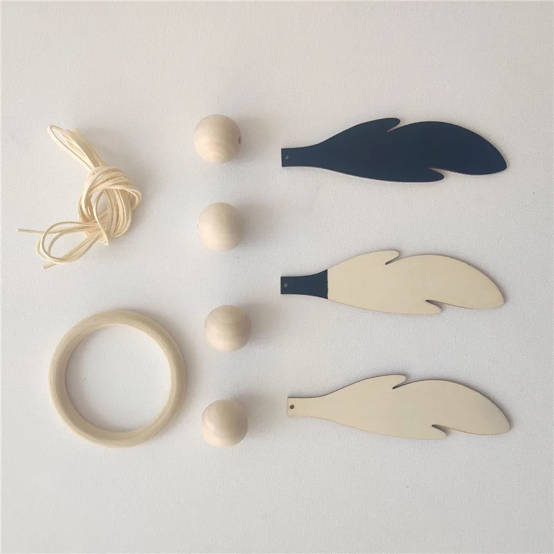 Настенные деревянные подвесные украшения в скандинавском стиле украшение для