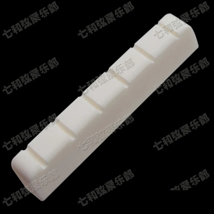 

Left handed Bone 6 String Slotted Nut For Classic Guitar Size 48mm x 6 x 9-8.8mm