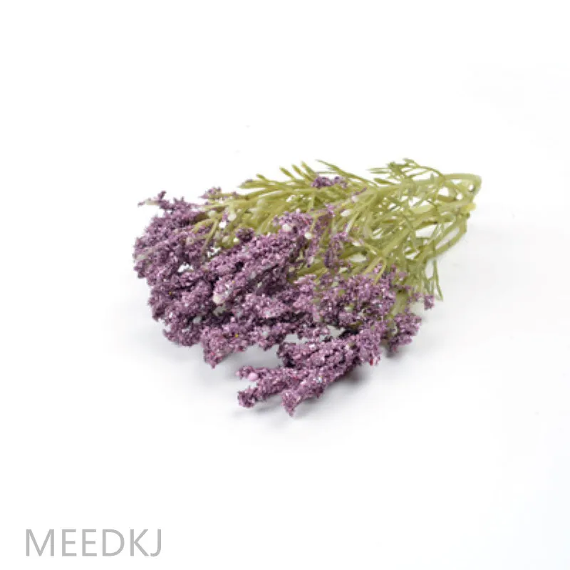 5 шт искусственный цветок DIY ручной работы из бледно лиловый Шелковый свадебный