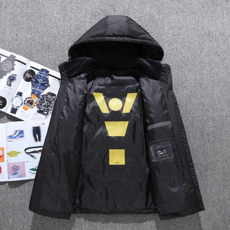 Хит продаж зимняя обувь с защитой от ветра пуховики и парки для мужчин мужские