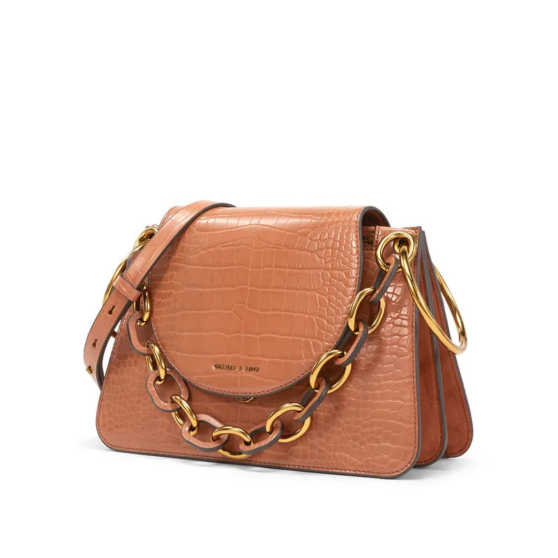 

New Fashion Metal Shoulder Bag women L size Hand Bag lipstick packs