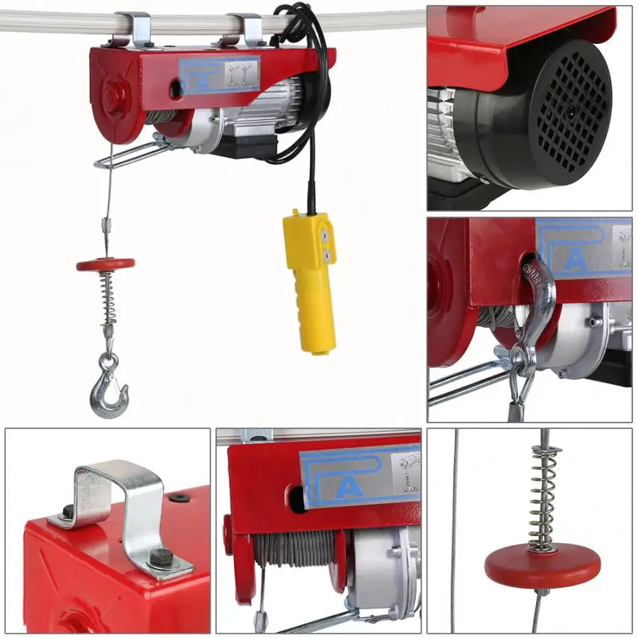 200/100 кг Электрический подъемный кабель IP54 подъемная проволока Подвесной Кран для