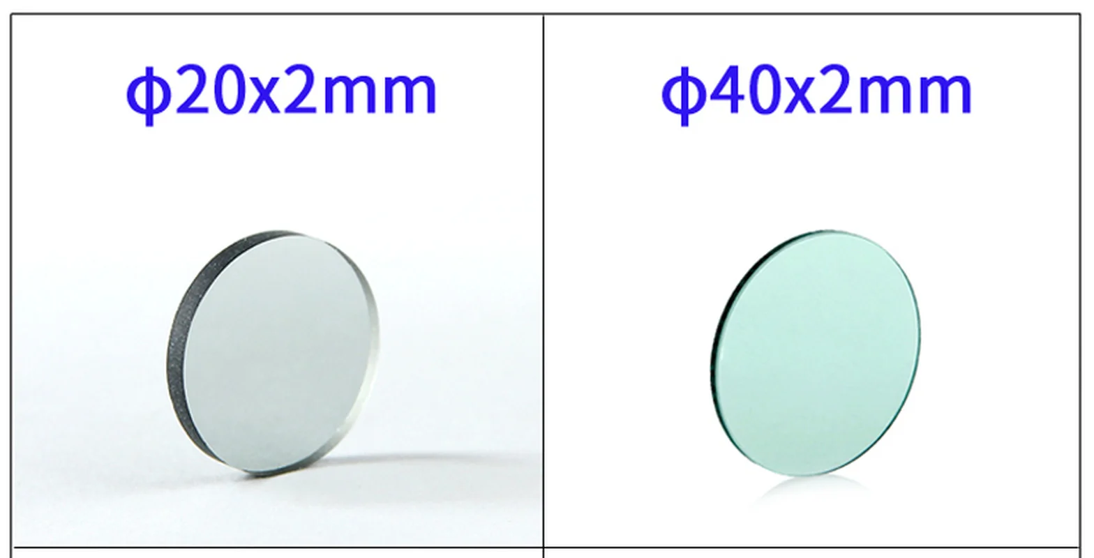 Изолированное стекло диаметром 40x2 мм цветной оптический стеклянный фильтр можно