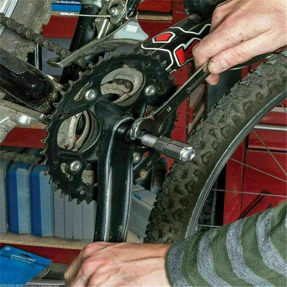 

New Hot Bike Bicyle Crank Extractor and Bottom Bracket Remover Removal Repair Tool Kit Set USJ99
