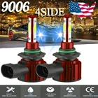 Muxall 2 шт. светодиодный мини 20000LM фар автомобиля H7 H8 H9 H11 фары 9005 HB3 9006 HB4 авто лампы 6000K 8000K светодиодный лампы противотуманного фонаря