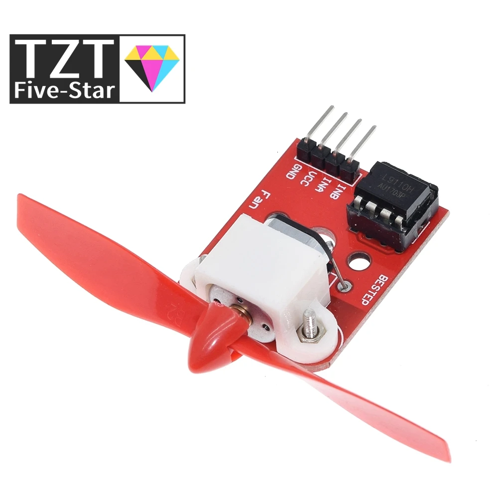 Вентилятор TZT L9110 для Arduino Robot Design and Development Control Diy | Электронные компоненты и