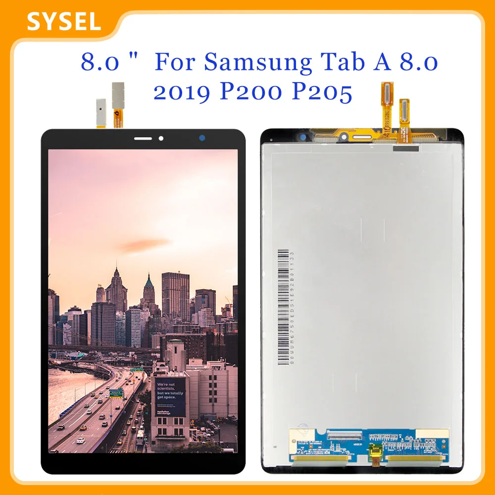 8 0 &quotЖК дисплей для Samsung Tab A 2019 P200 P205 SM сенсорный ЖК экран с цифровым