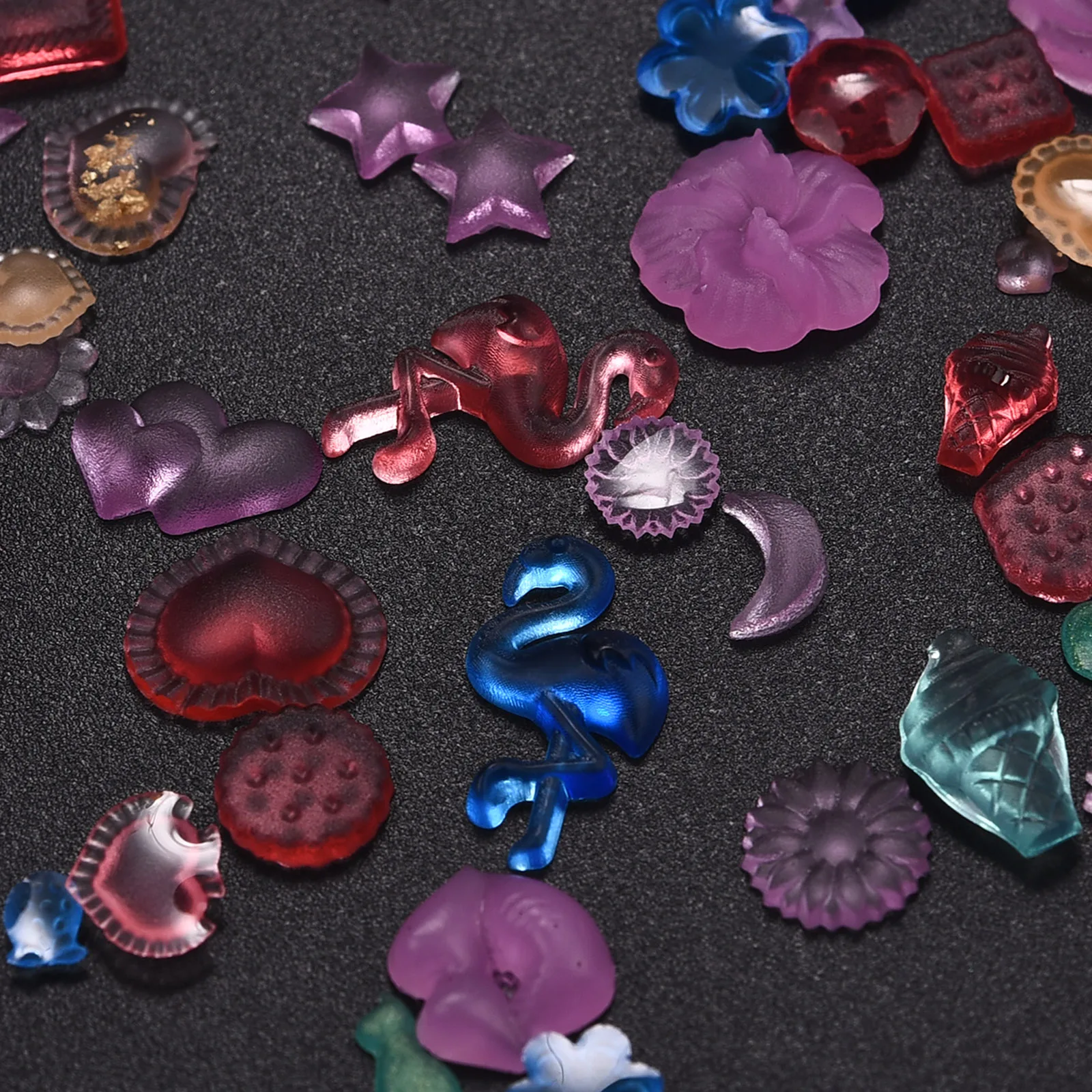 

1pc Mini UV Silicone Mold 3D Moon Stars Shell Sea Snail Resin Charms Mold For DIY Jewelry Making Mold Nail Art Decor