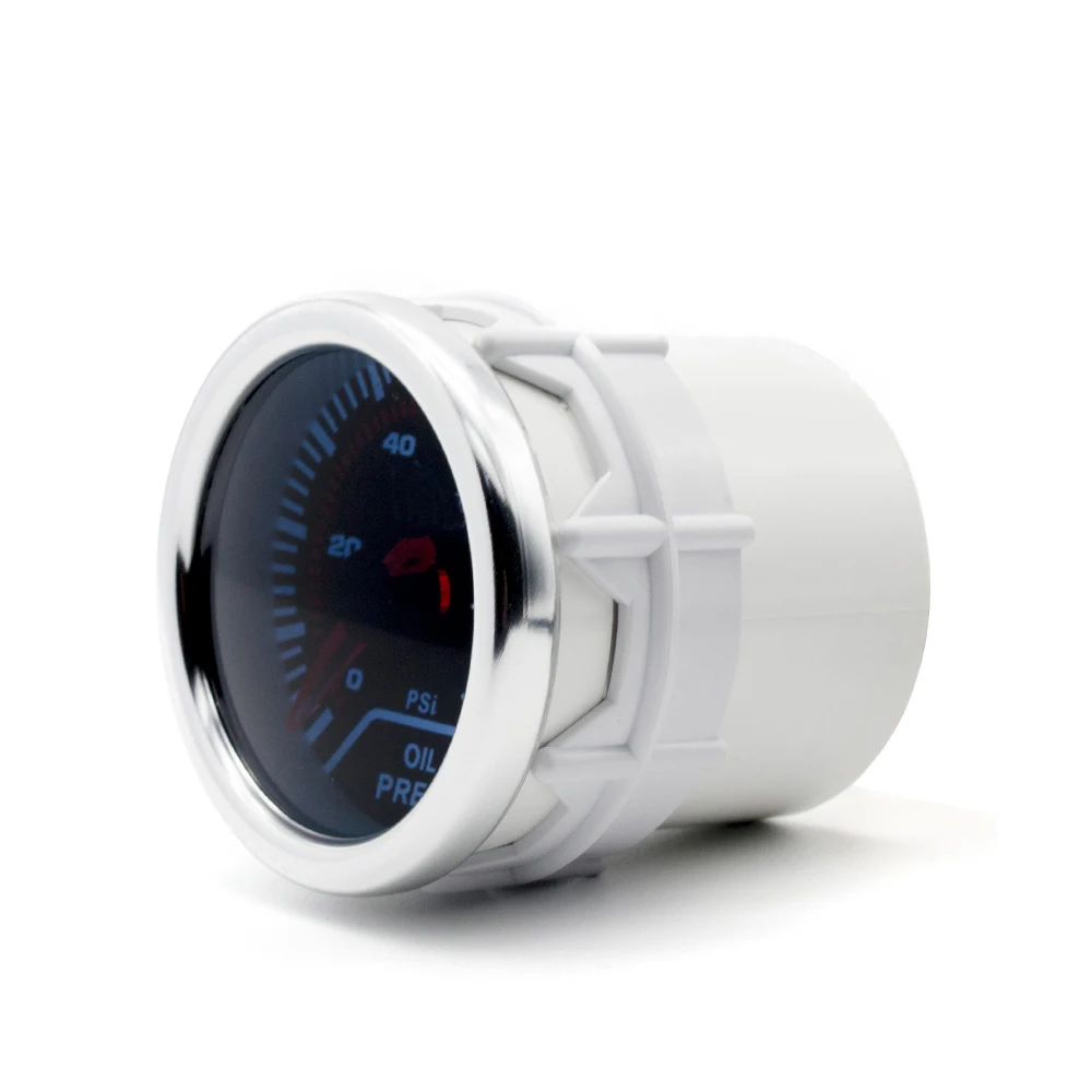 Автоматический датчик давления масла 2 &quot52 мм Датчик указатель 0 100 PSI отображение
