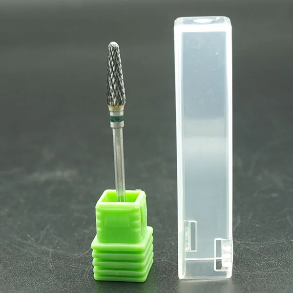 602801Green EasyNail 26 типов супер Карбидное сверло для ногтей Электрический сверлильный маникюрный станок аксессуары инструмент для ногтей, средство для удаления кутикулы - Цвет: 602801Green