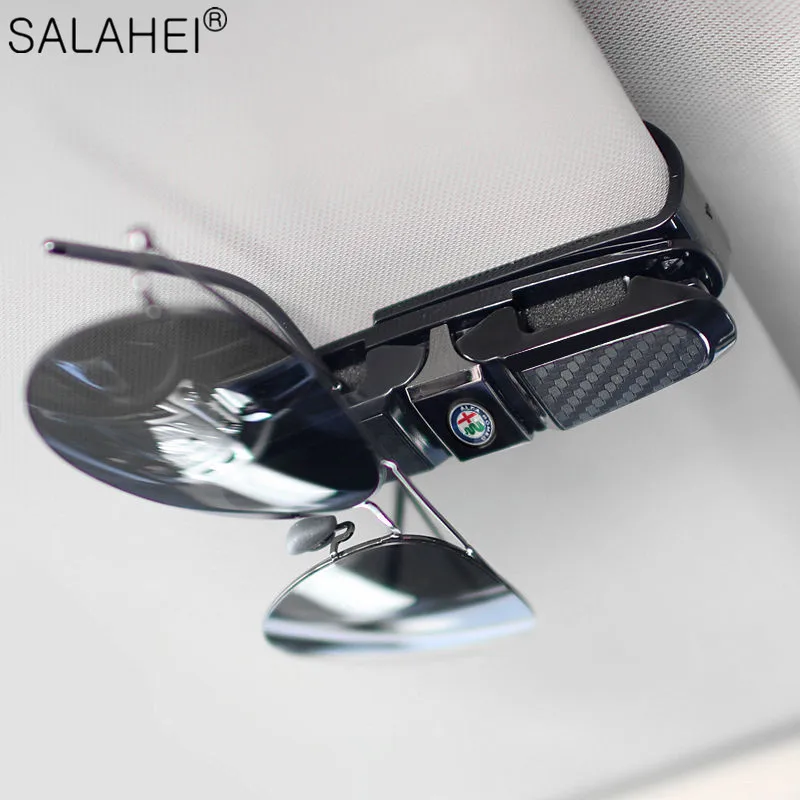 Автомобильные очки держатель солнцезащитных очков для Alfa Romeo 159 147 156 166 Giulietta Giulia