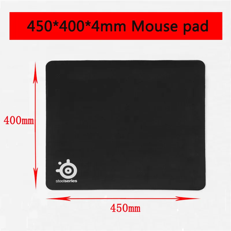 

Notebook Gaming Mouse Pad Computer Black Mousepad Gamer Laptop Keyboard Desk Mat without box
