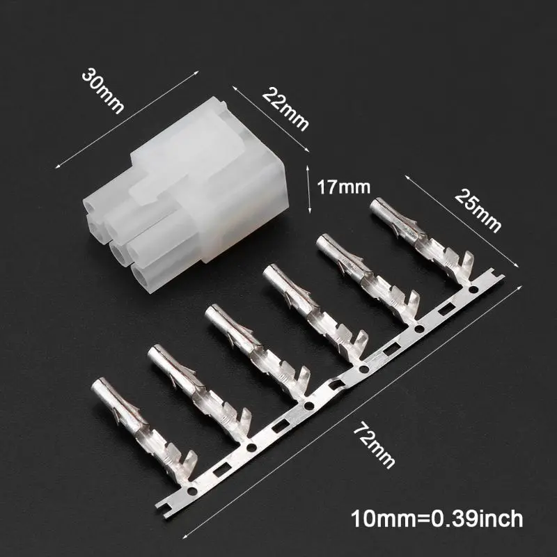 Разъем питания кабель разъем 6 Pin коротковолновый радио шнур адаптер для YAESU FT 857D