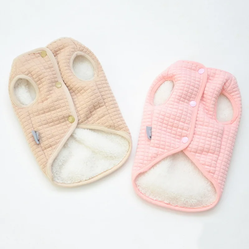 

Warm Pet Vest Coat Shirt Winter Cute Thick Dog Cat Cold Weather Jacket for Small Medium Dogs Cats Outfits