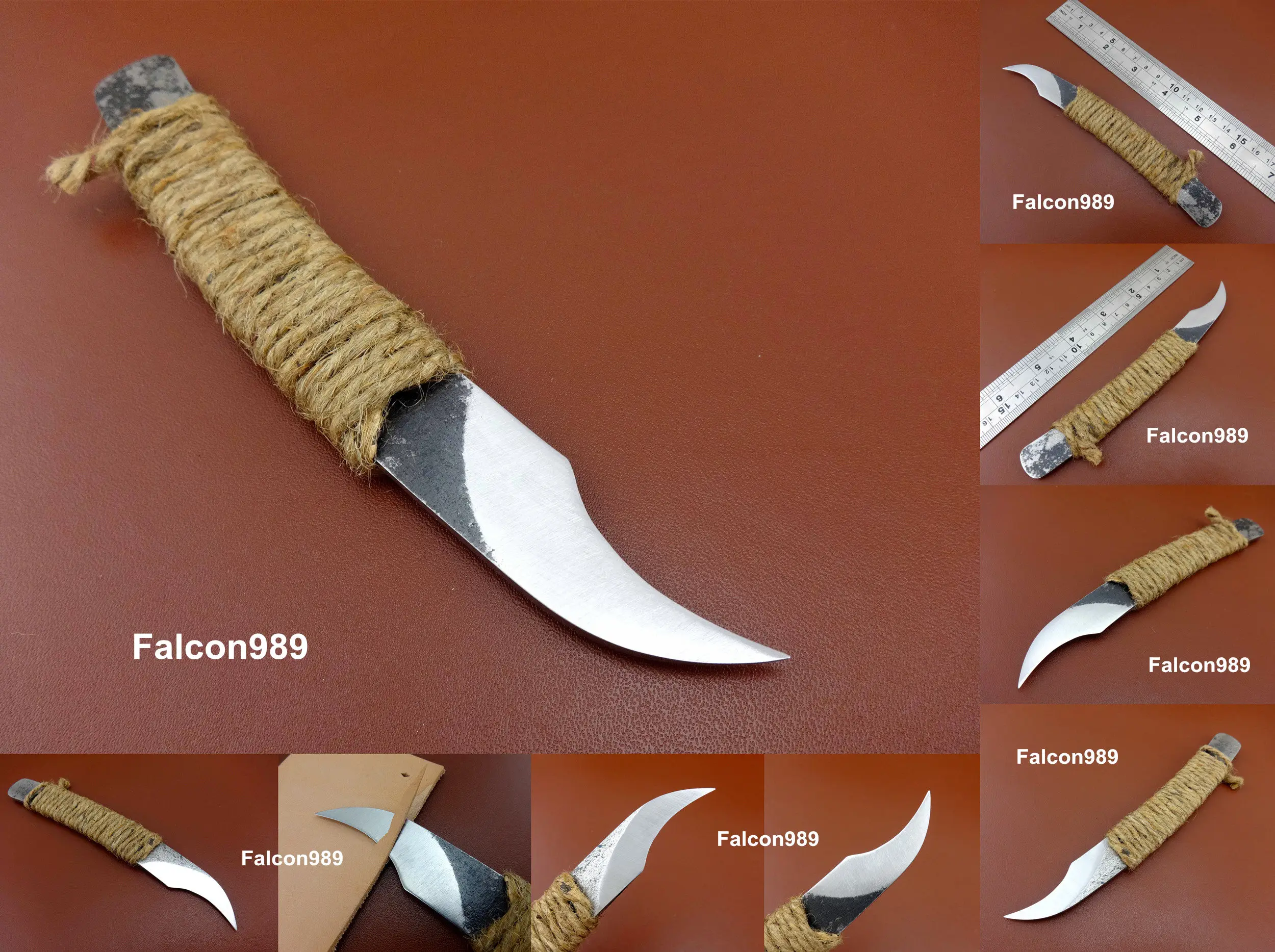 9 видов кожевенного ремесла швейцарская сталь универсальный нож Skiver отделка