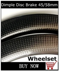 45/50/58/80 мм для шоссейного велосипеда карбоновые колеса, улыбающегося с дисковыми тормозами, специальные тормозной поверхности 26 мм Ширина бескамерная автомобильная шина готова