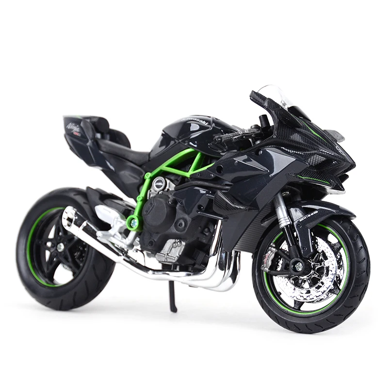 Maisto 1:12 Kawasaki Ninja H2 R черный литой Сплав модель мотоцикла Игрушка