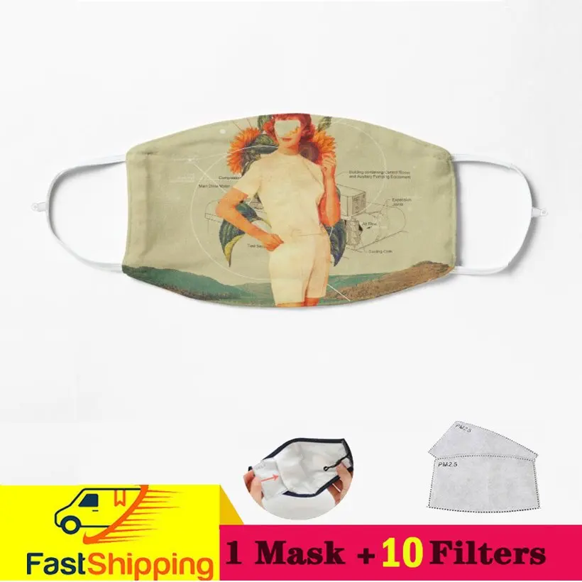 

SunflowerMiss Беспроводная подключение к вечности Sheeprunner Face Mas хлопковая уличная одежда многоразовая моющаяся Пылезащитная Крышка для рта