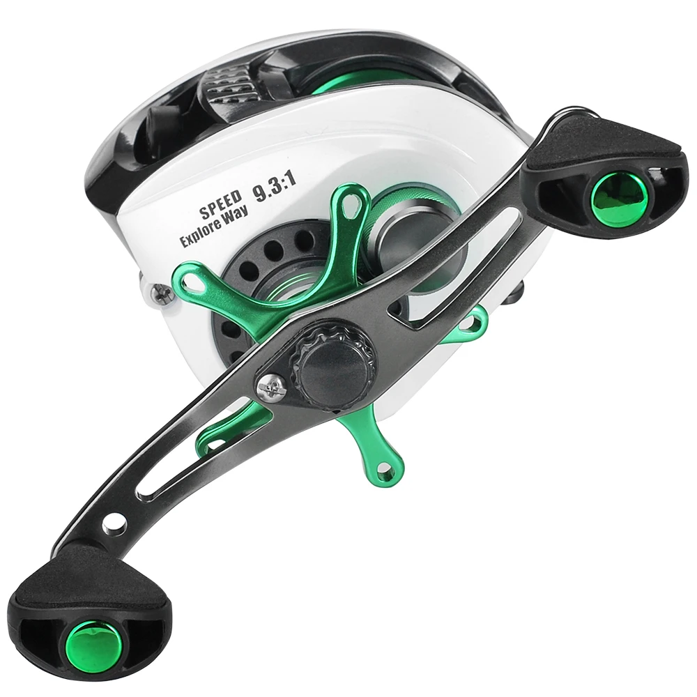 Lixada 10 + 1 шарикоподшипники Рыболовная катушка для заброса приманки легкая